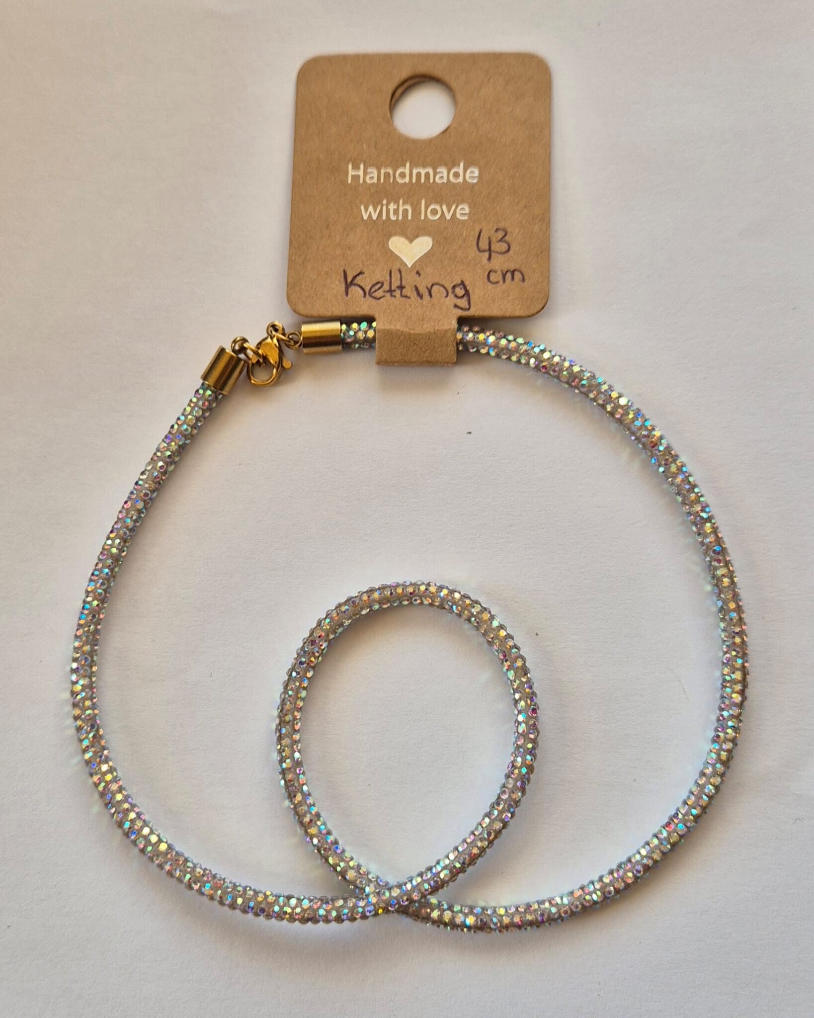Ketting AB Kleur Strass