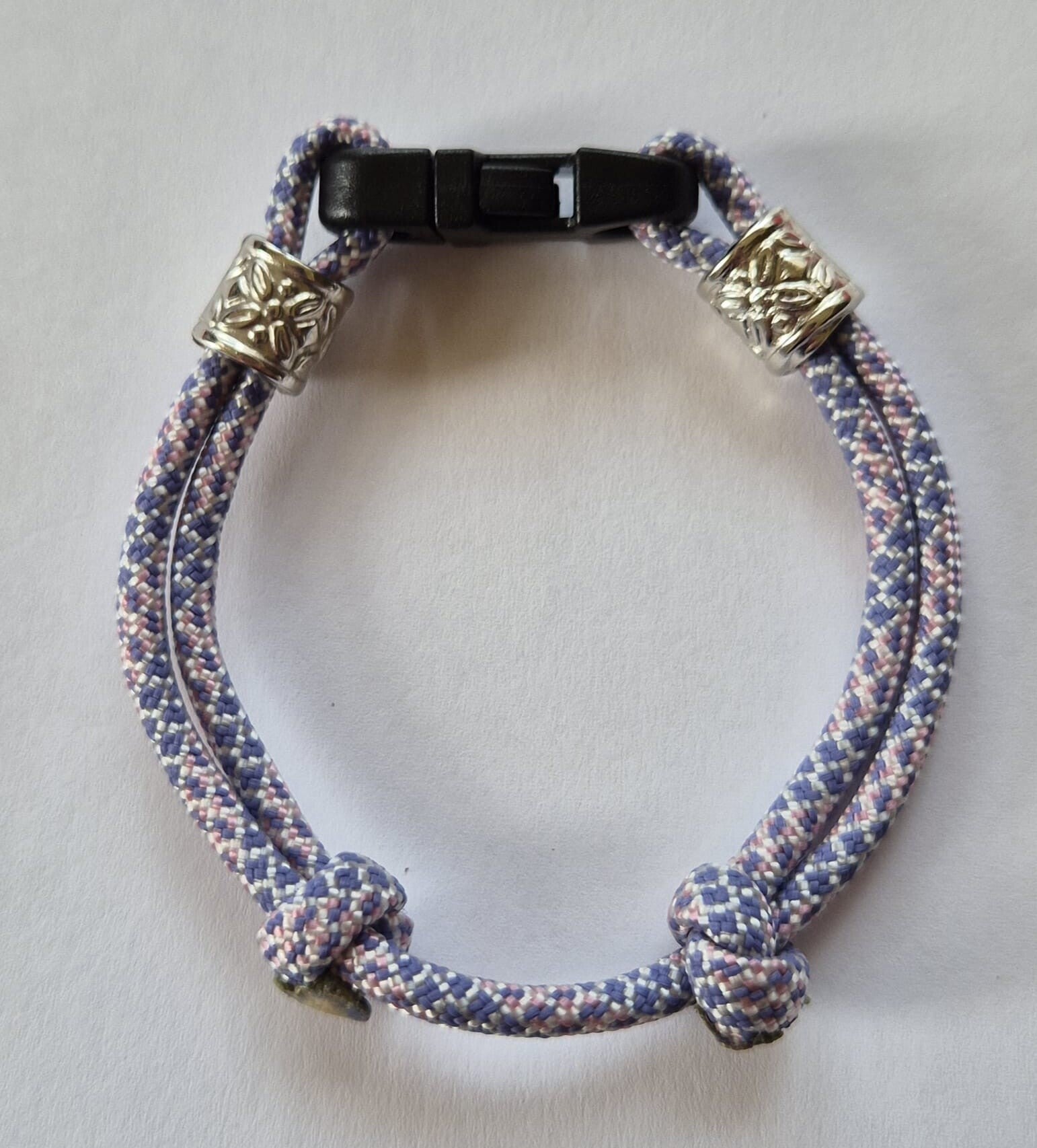 Puppy ID bandje Mix Wit/Lila/Rose