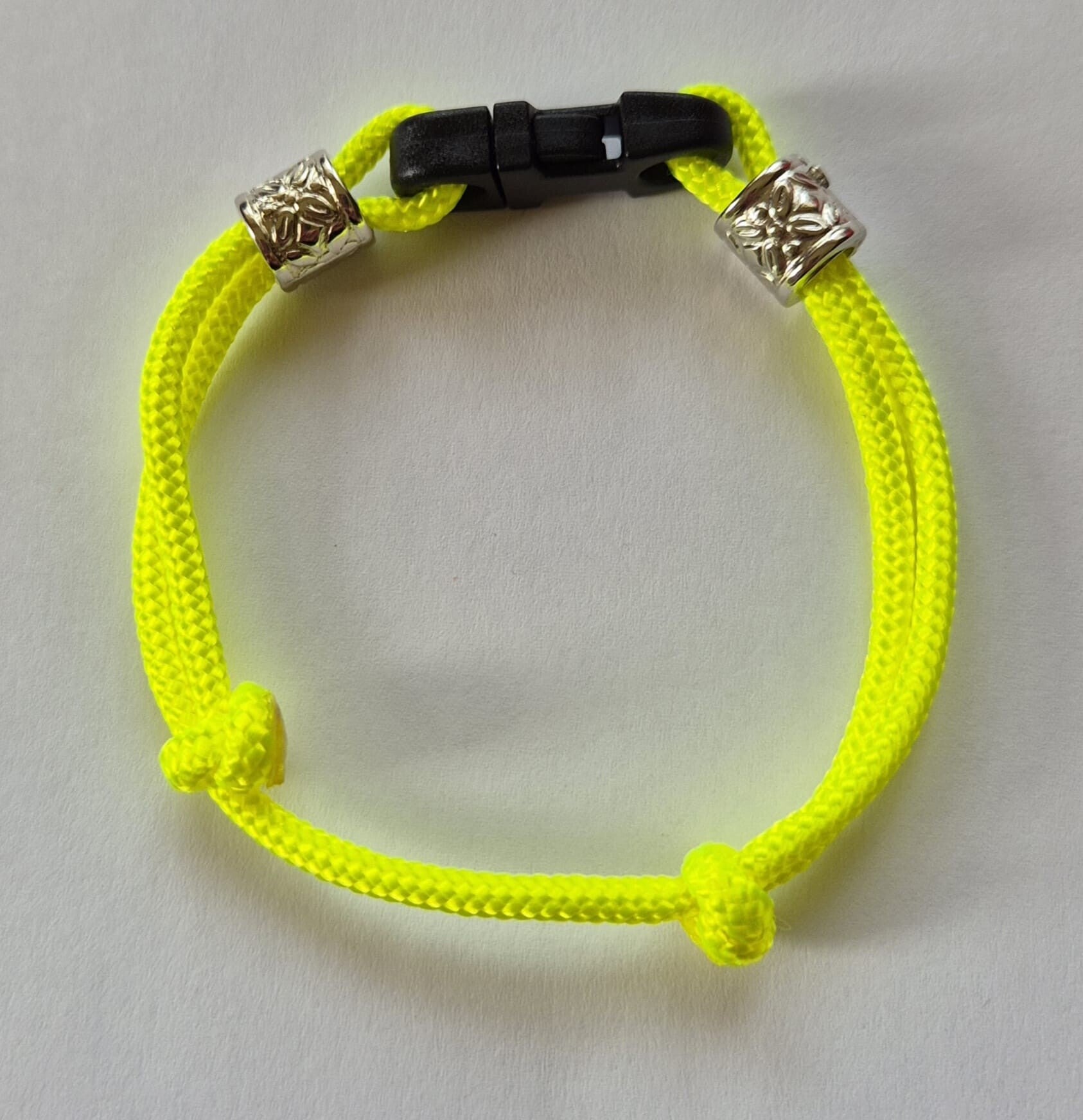 Puppy ID bandje Neon Geel