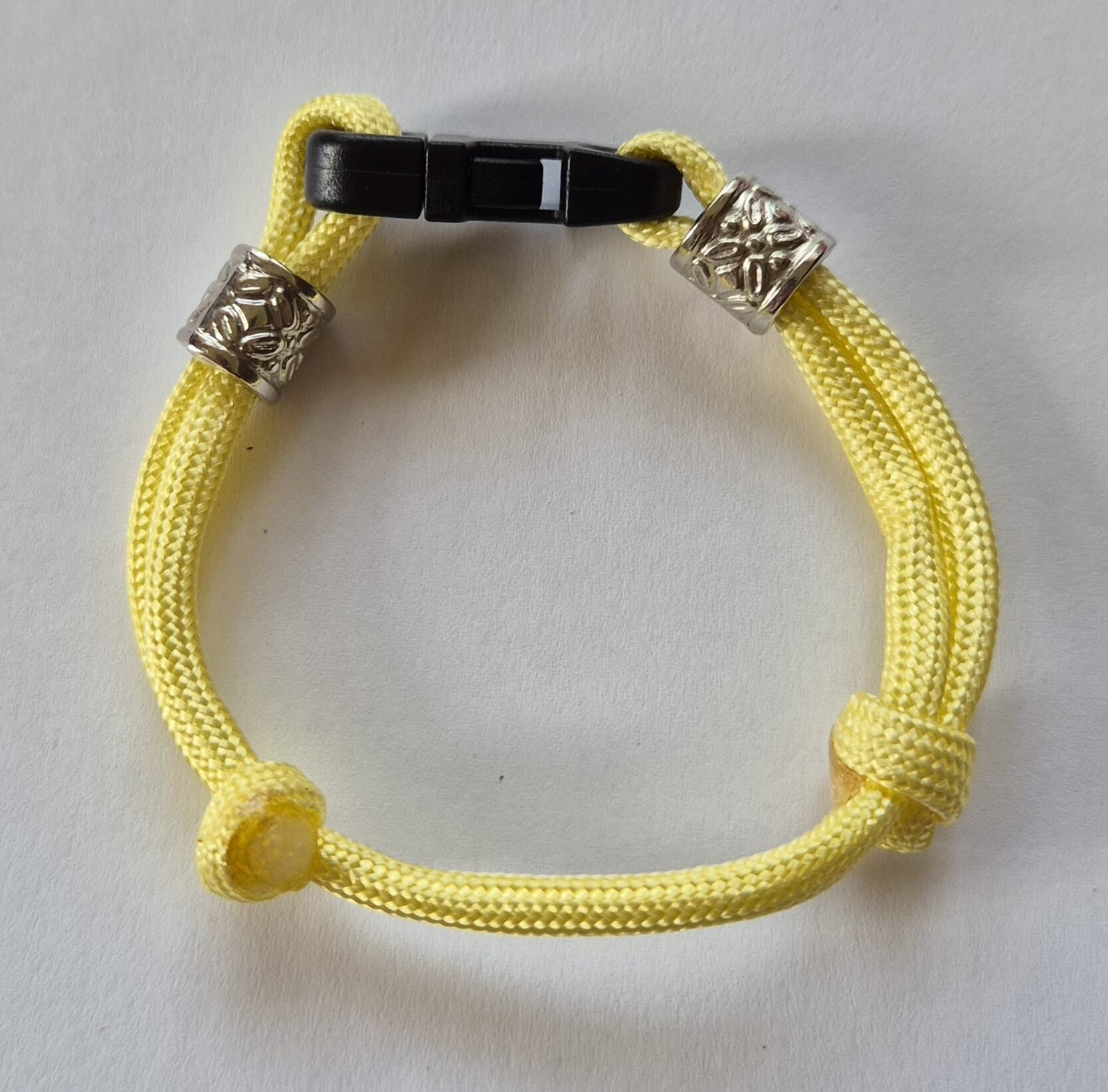 Puppy ID bandje Pastel geel