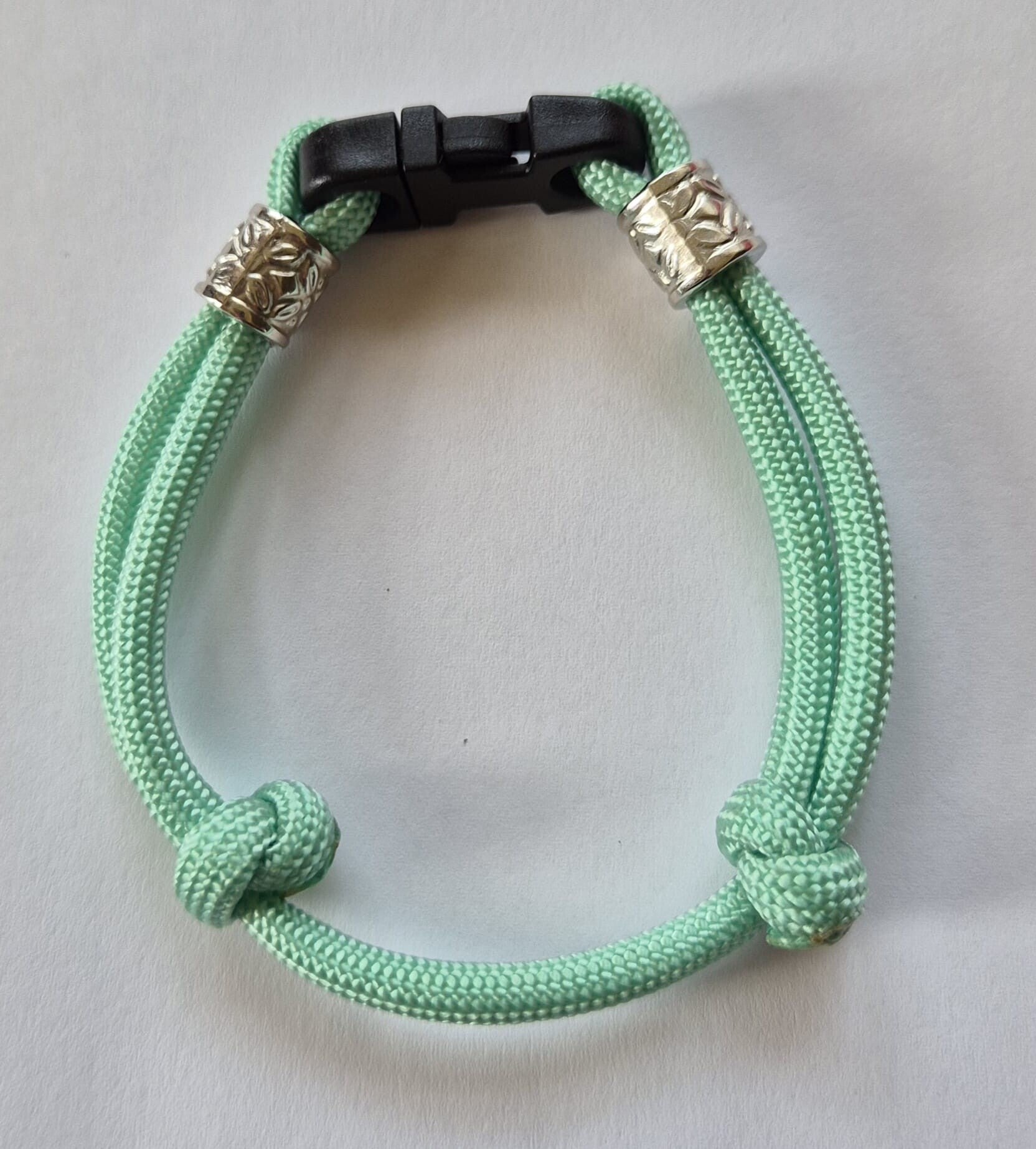 Puppy ID bandje Pastel Turquoise