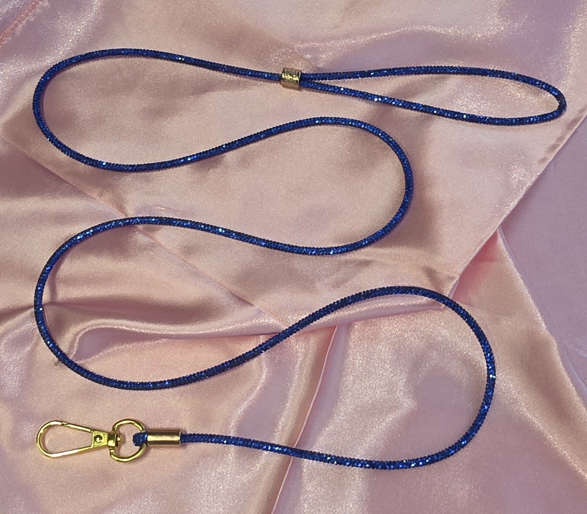 Showlijn Glitter Kobalt blauw