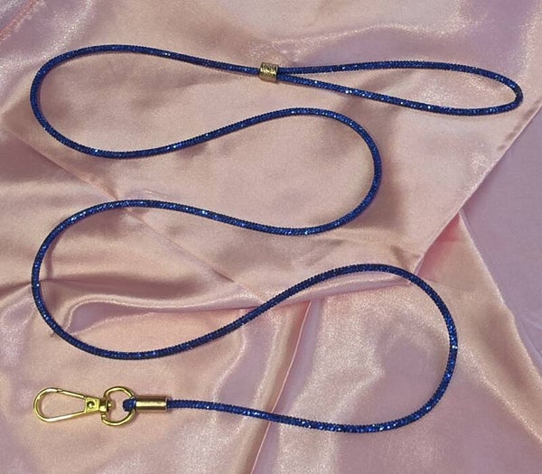 Showlijn Glitter Kobalt blauw