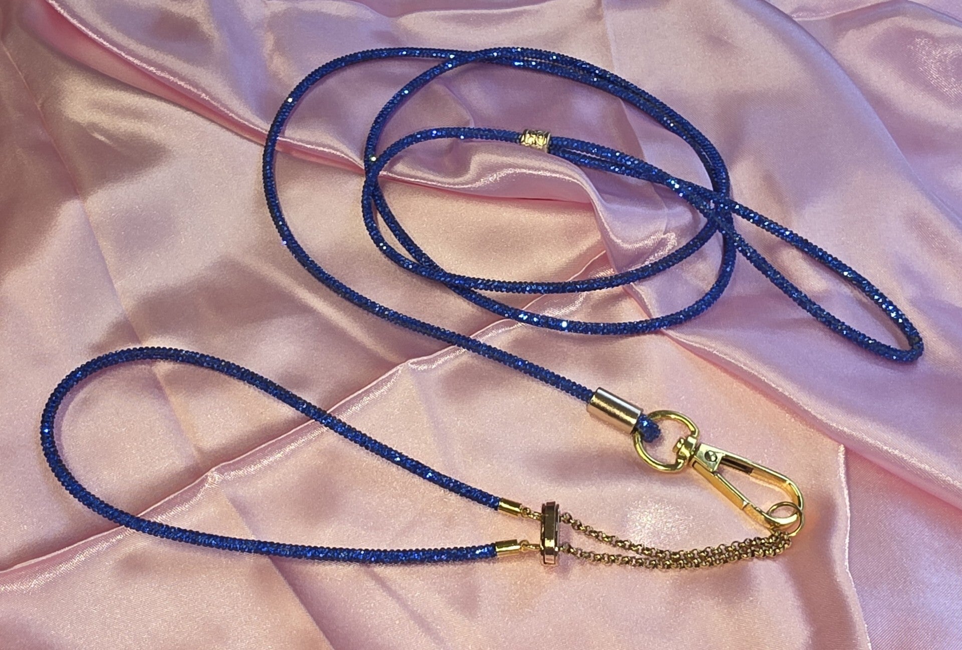Showlijn Glitter Compleet Kobalt Blauw