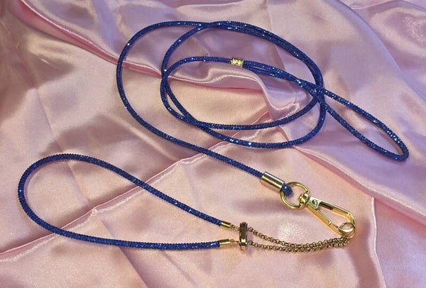 Showlijn Glitter Compleet Kobalt Blauw