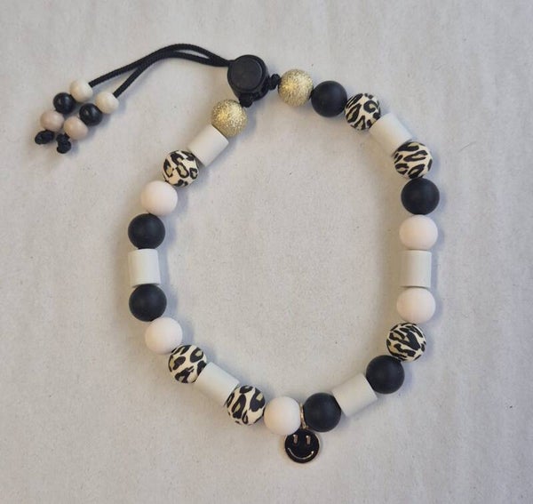 Tekenband zwart,beige,goud,tijger 12mm