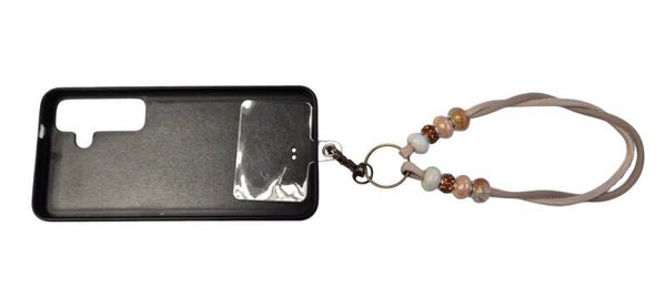 Telefoon koord pols model lichtbruin/beige