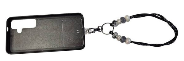 Telefoon koord pols model zwart/wit