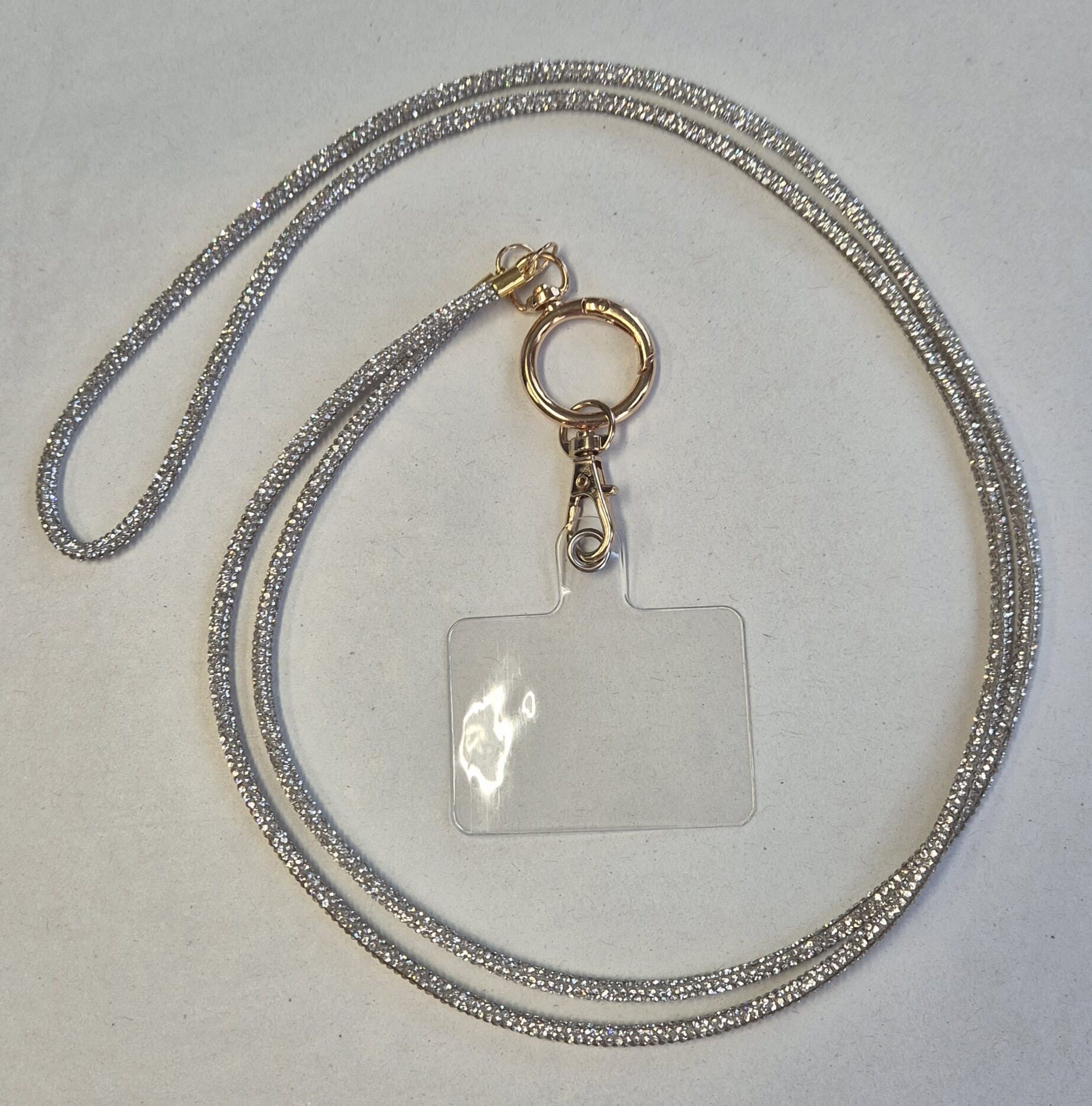 Telefoonkoord lang Crystal Strass