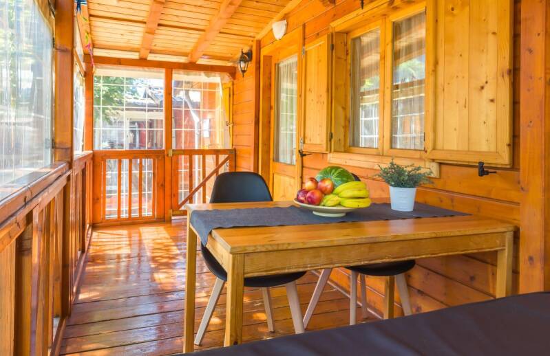 Veranda chalet Rotterdam 15