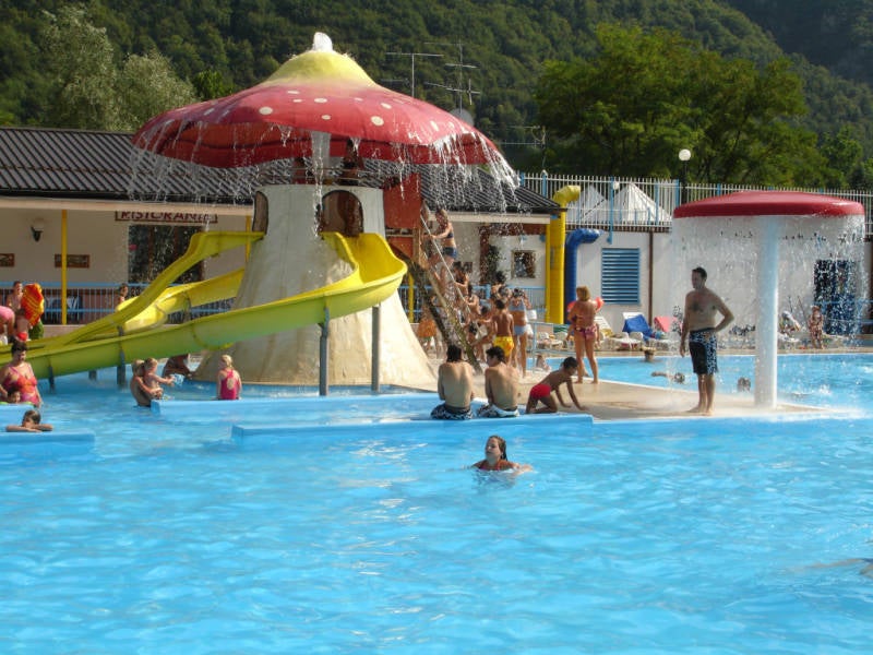 Zwembad Camping International Porlezza