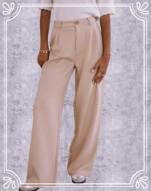 Pantalon large sandy