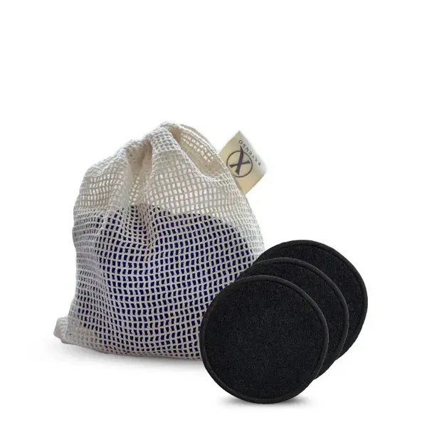 EXTENSO Bamboo Cleansing Pads • zwart