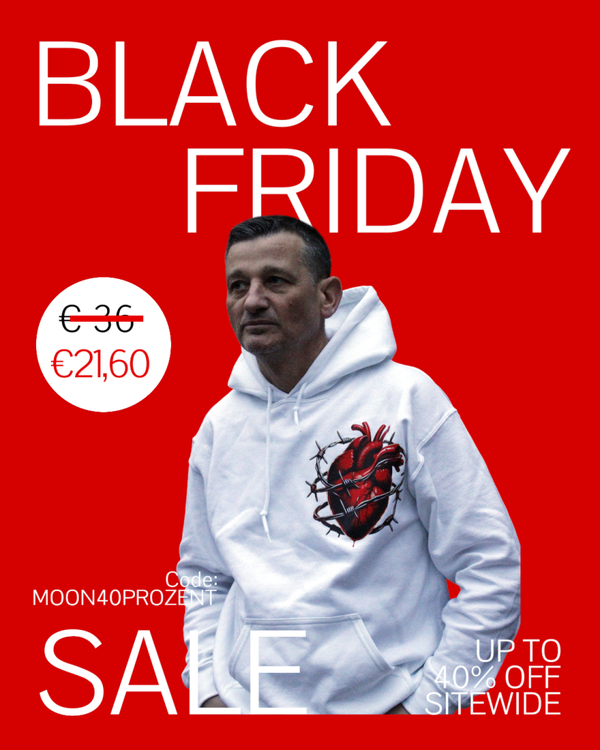 Hoodie Rotes Herz