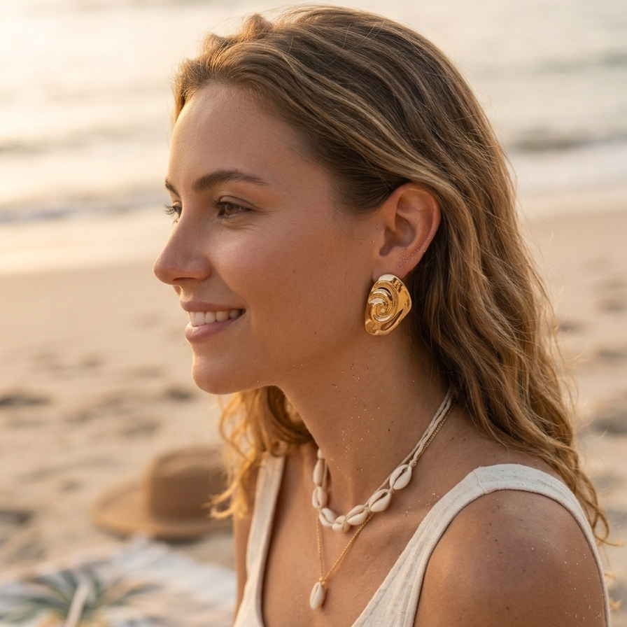 Boucles d'oreilles Catarina