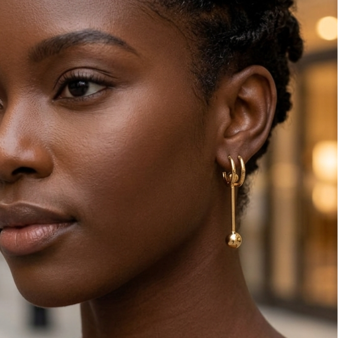 Boucles d'oreilles Candra