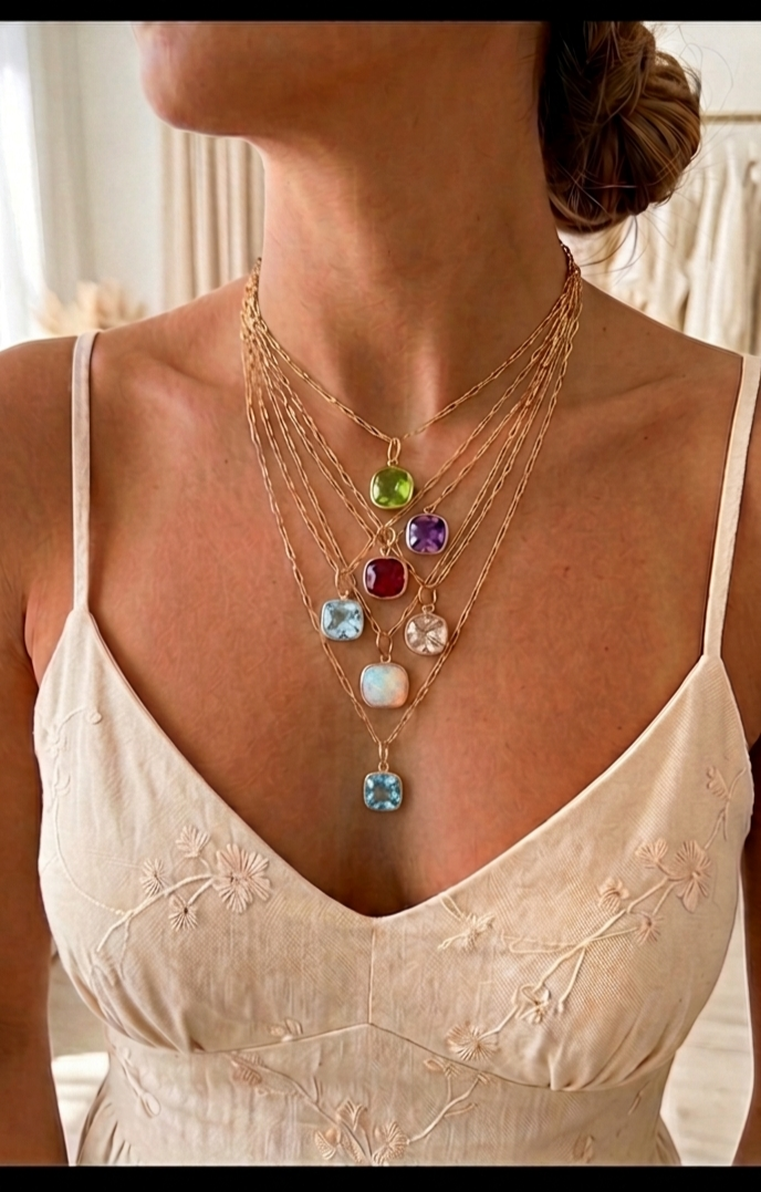 Collier pendentif Mareva