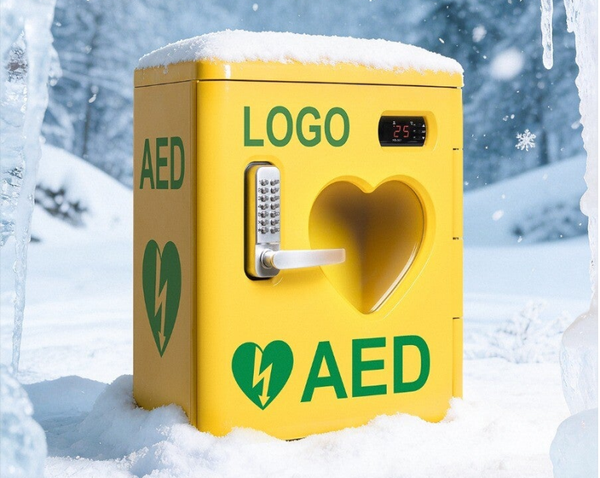 Heated Outdoor AED Cabinet