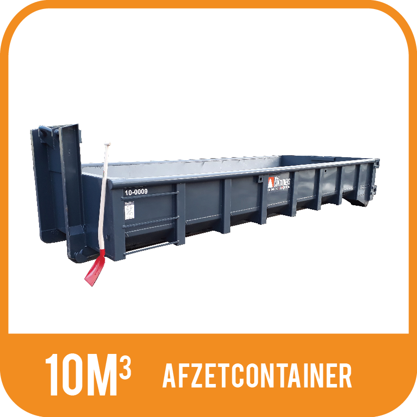 Groen- en snoeiafval | Afzetcontainer laag 10m³