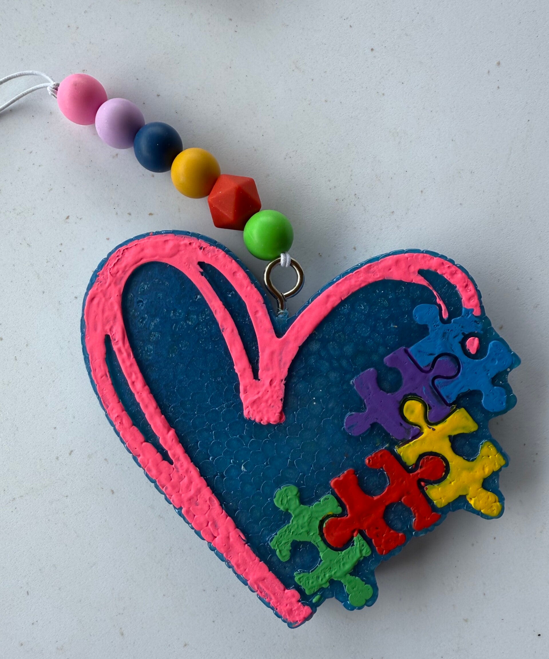 Autism (heart) Car freshie