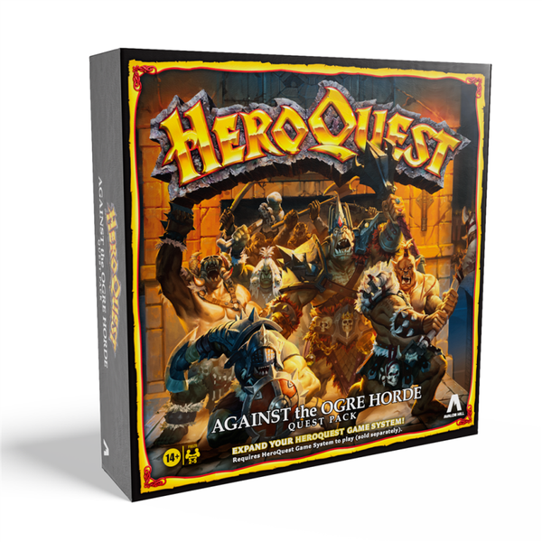 AVALON HILL HEROQUEST AGAINST THE OGRE HORDE QUEST PACK - EN