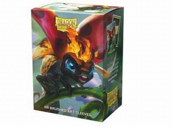 Dragon Shield Brushed Art Sleeves - The Burnbug (100 Sleeves)