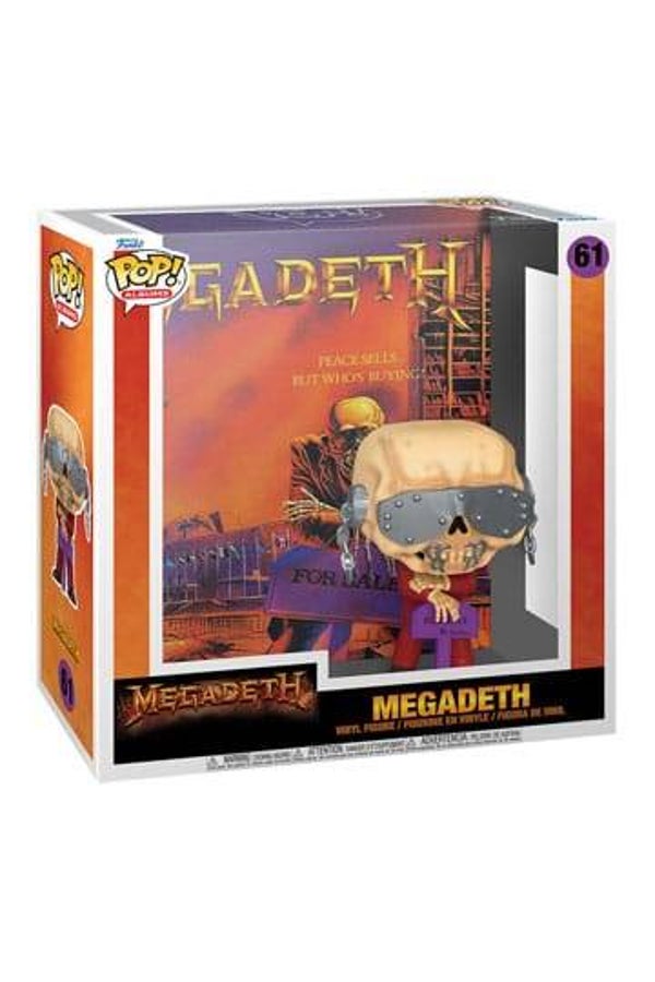 Megadeth POP! Albums Vinyl Figure PSBWB 9 cm
