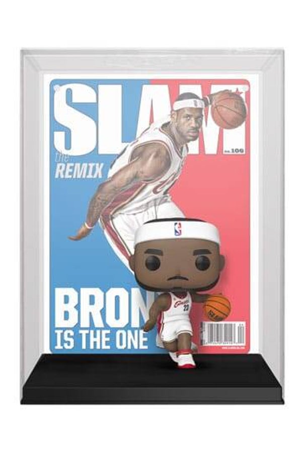 NBA Cover POP! Basketball Vinyl Figure LeBron James (SLAM Magazin) 9 cm