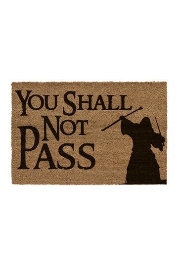 Lord of the Rings Doormat You Shall Not Pass 60 x 40 cm