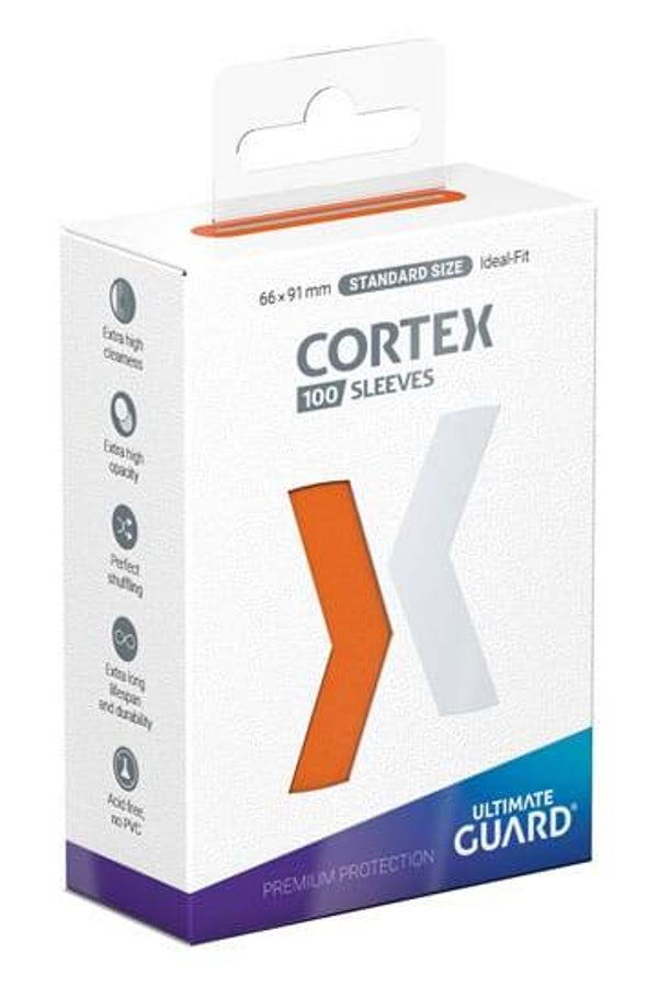 Ultimate Guard Cortex Sleeves Standard Size Orange (100)
