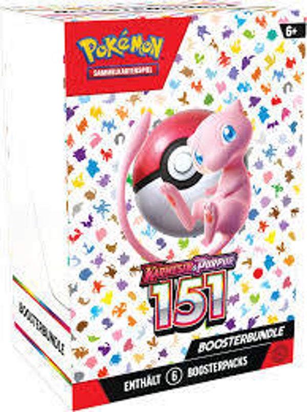 Pokemon 151 Booster-bundle Deutsch