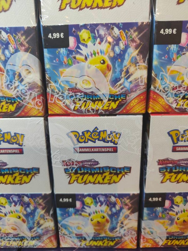 Stürmisches Poketicket