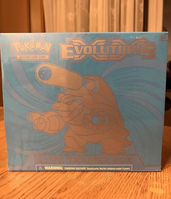 Pokémon TCG XY Evolutions Elite Trainer Box ETB Blastoise Neu Sealed
