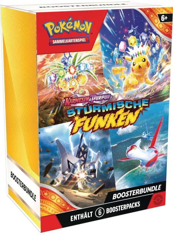 Pokemon Stürmische Funken Boosterbundle