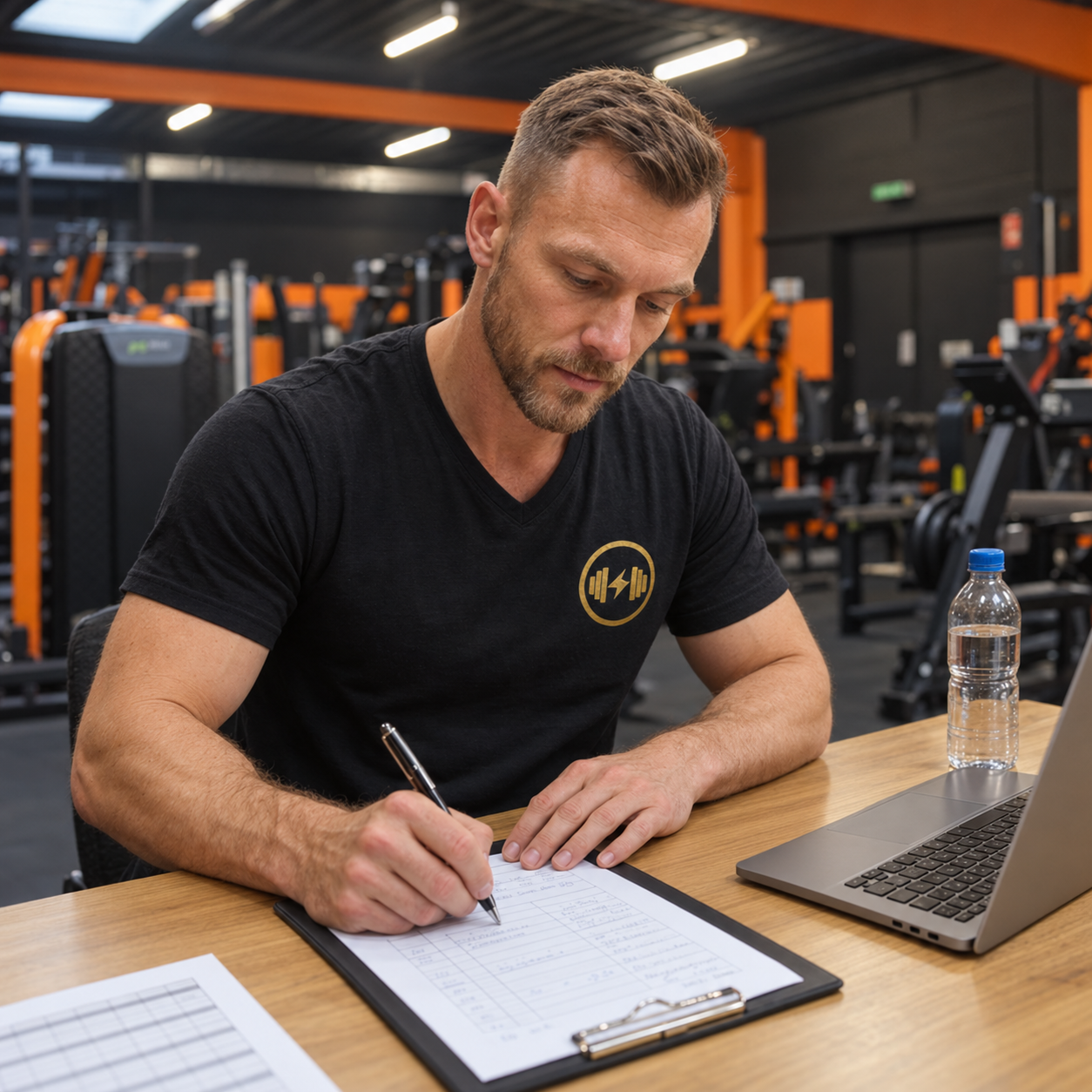 KI-Symbolbild: Thomas erstellt einen individuellen Trainingsplan.