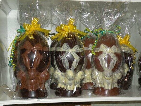 Drie haasjes met ei  puur