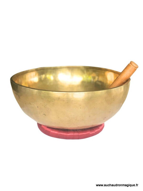 Bol Chantant 20 cm doré