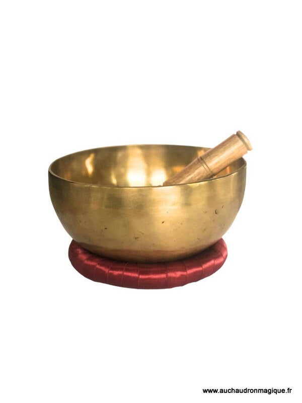 Bol Chantant 14 cm doré