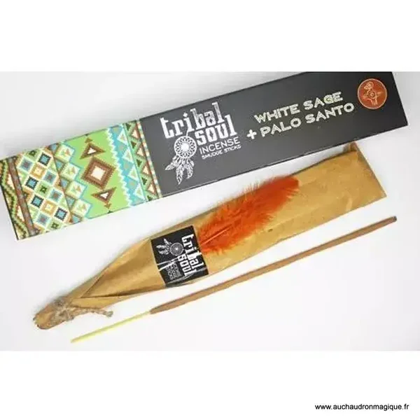 Tribal Sauge Blanche + Palo-Santo- Inde-