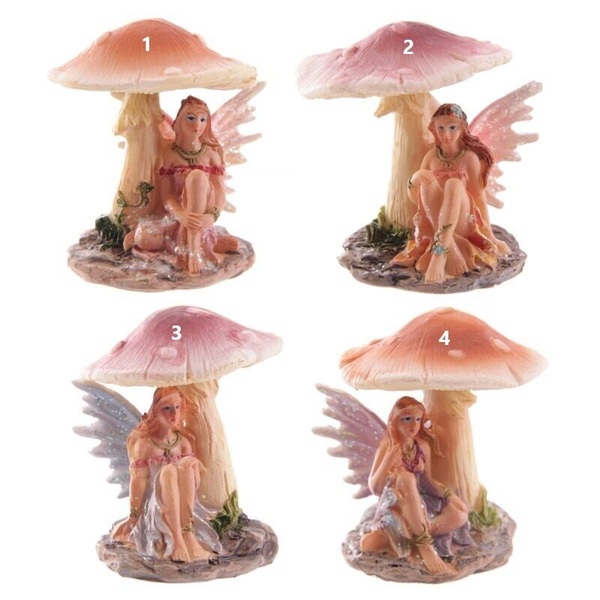Fée Des Fleurs Sous Champignon 4 modèles au choix