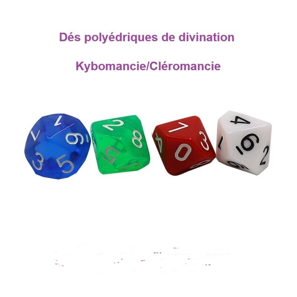 Dés Polyédrique de divination