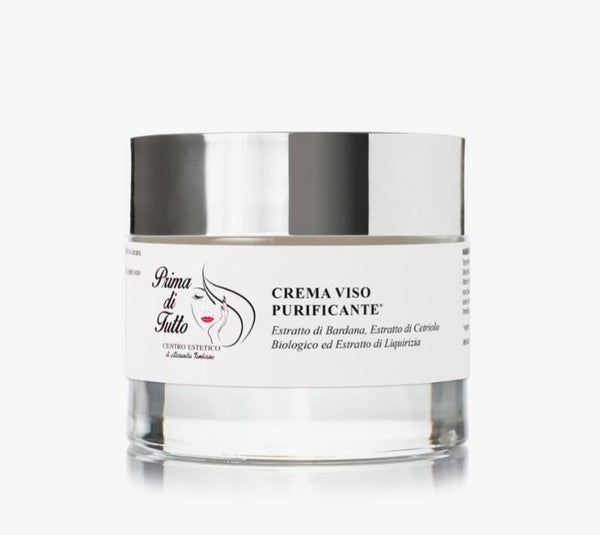 Crema viso purificante