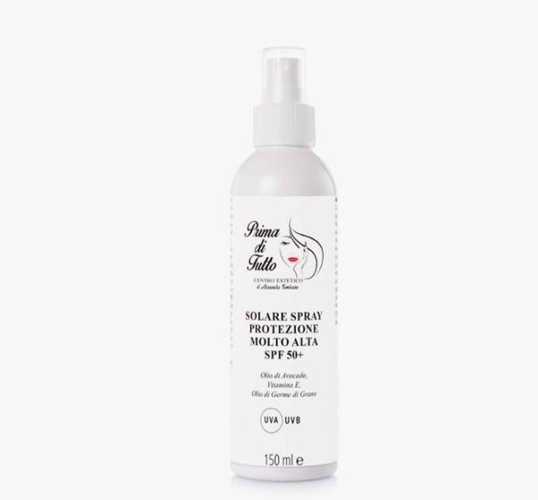 Latte solare spray viso protezione 50+