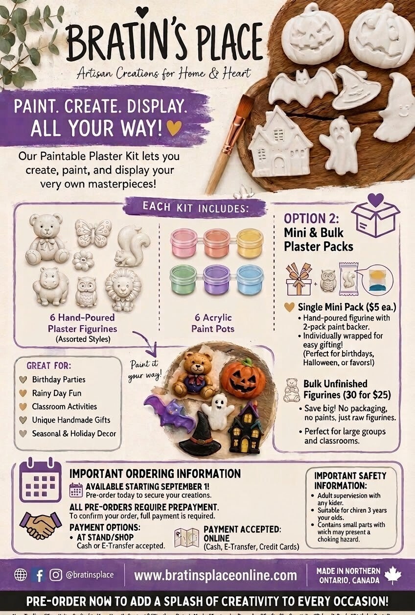 Plaster Fun Paint Kits