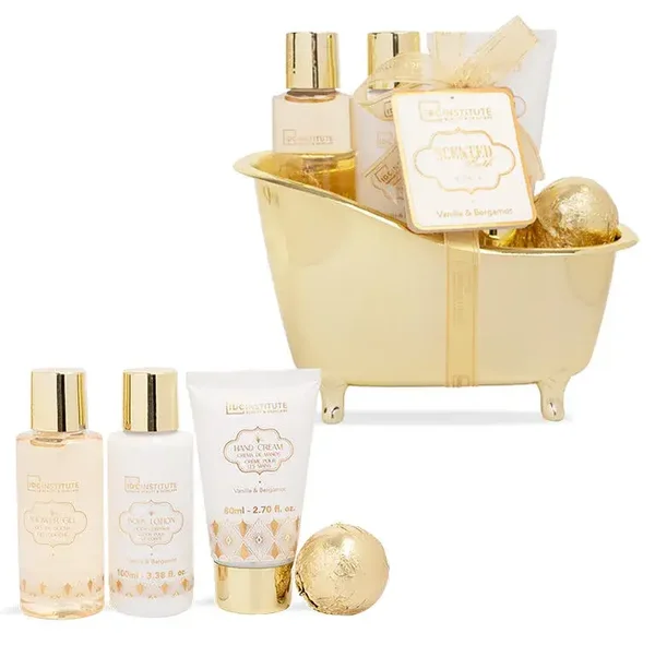 SET BAÑERA DORADA