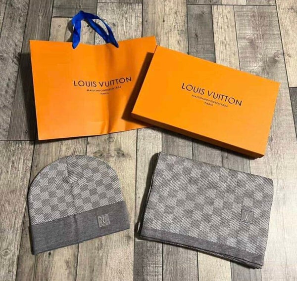 Louis Vuitton Hat And Scarf