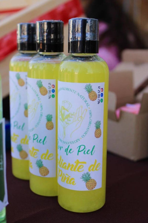 Exfoliante de piña