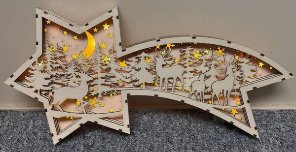 Weihnachtsschweif "Wald"
