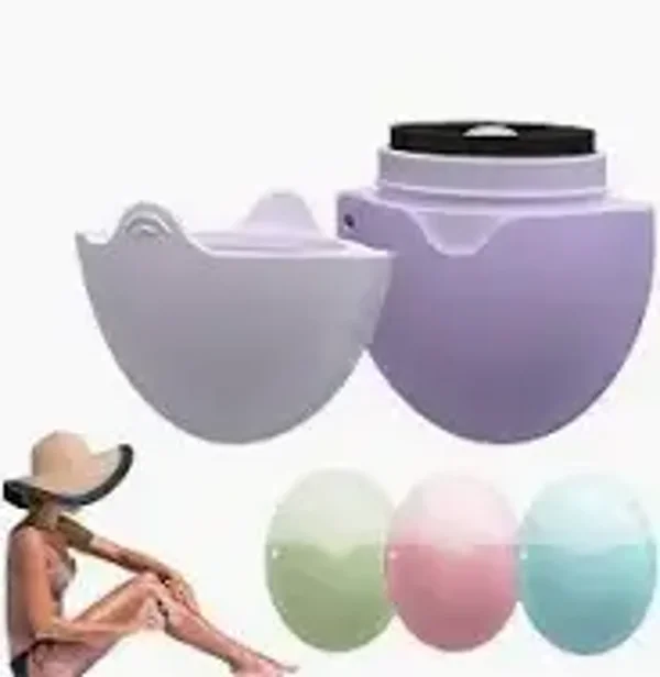 Applicator voor zonnebrandcrème