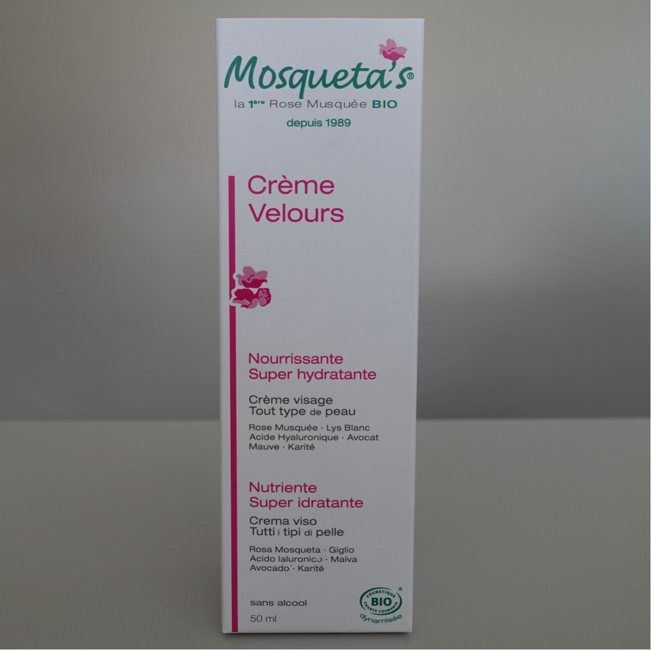 Krem intensywnie nawilżający z Olejkiem Róży Piżmowej